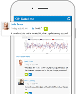 CIM Database PLM Chat Smartphone